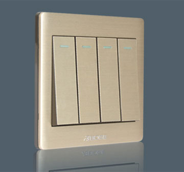 4 Gang 1 Way Plate…