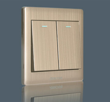 2 Gang 1 Way Plate…