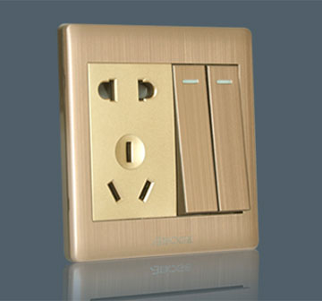 2 Gang 1 Way Switc…