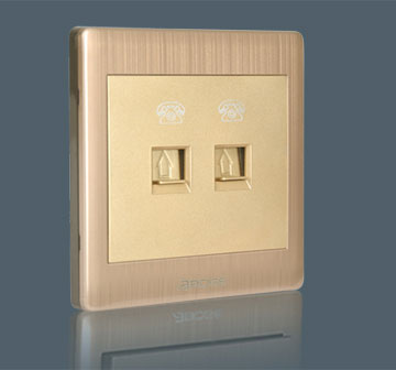 2 Gang Telephone S…