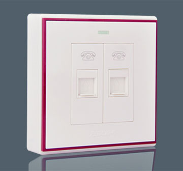 2 Gang Telephone S…