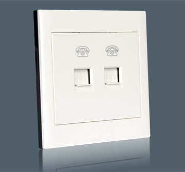 2 Gang Telephone S…